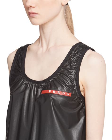 top de prada|prada nylon tank top.